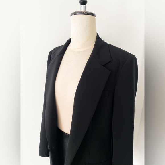 DKNY Women's One-Button Oversized Blazer, Size 12 - Picture 8 of 10
